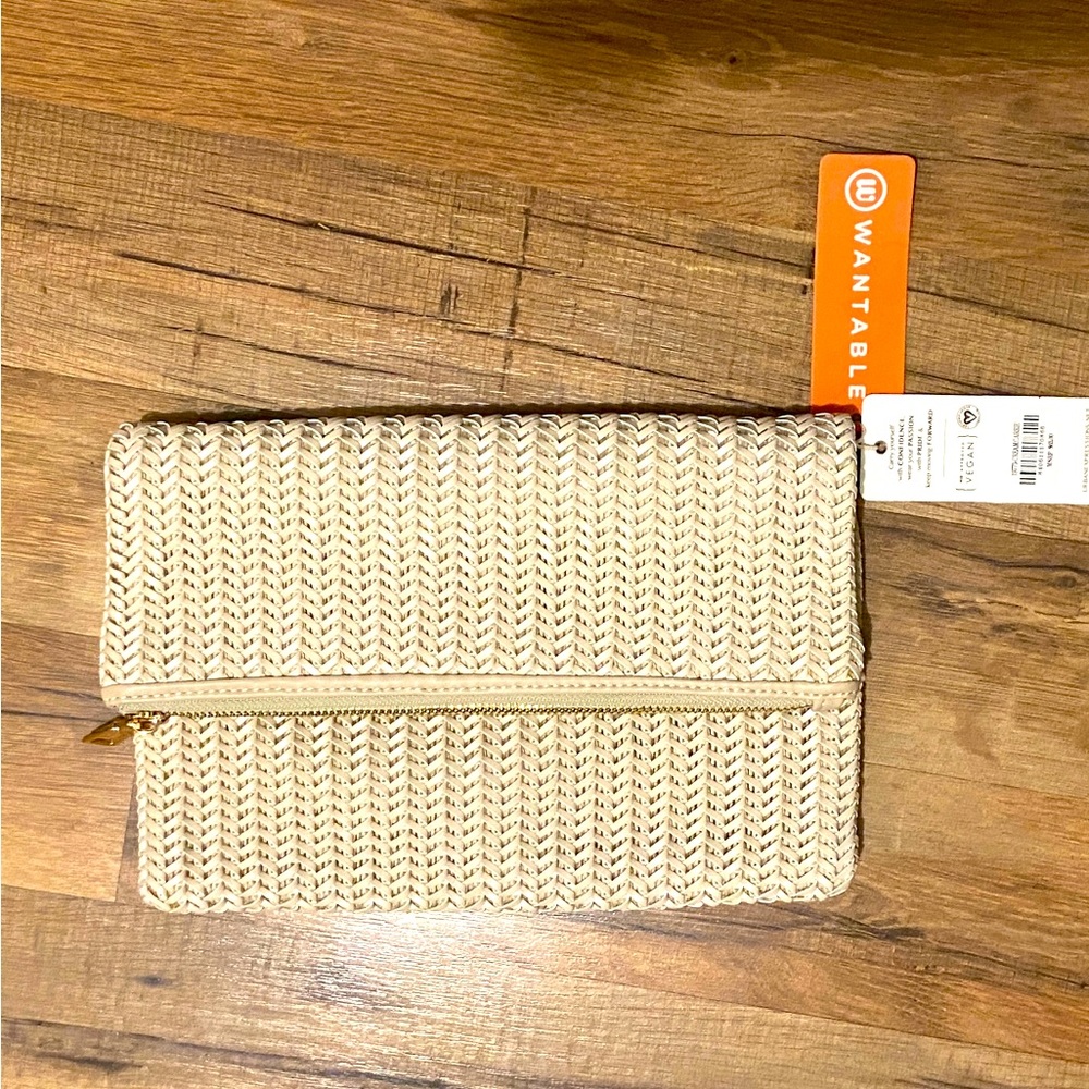NWT vegan clutch